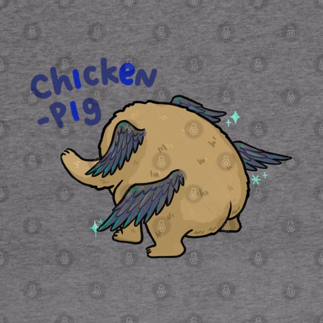 Morris chicken pig shang chi by ballooonfish